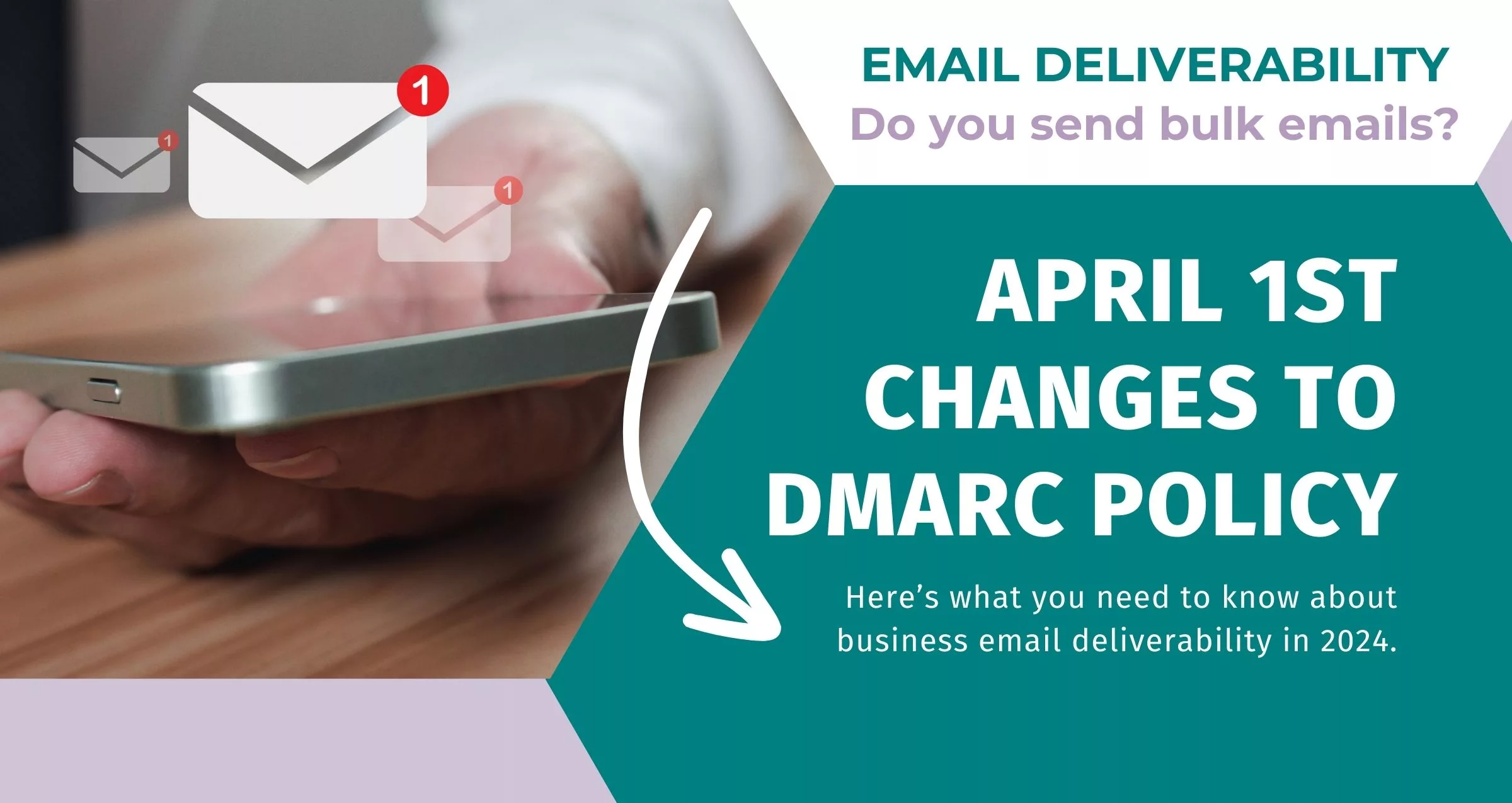 Dmarc policy changes info graphic for blog post