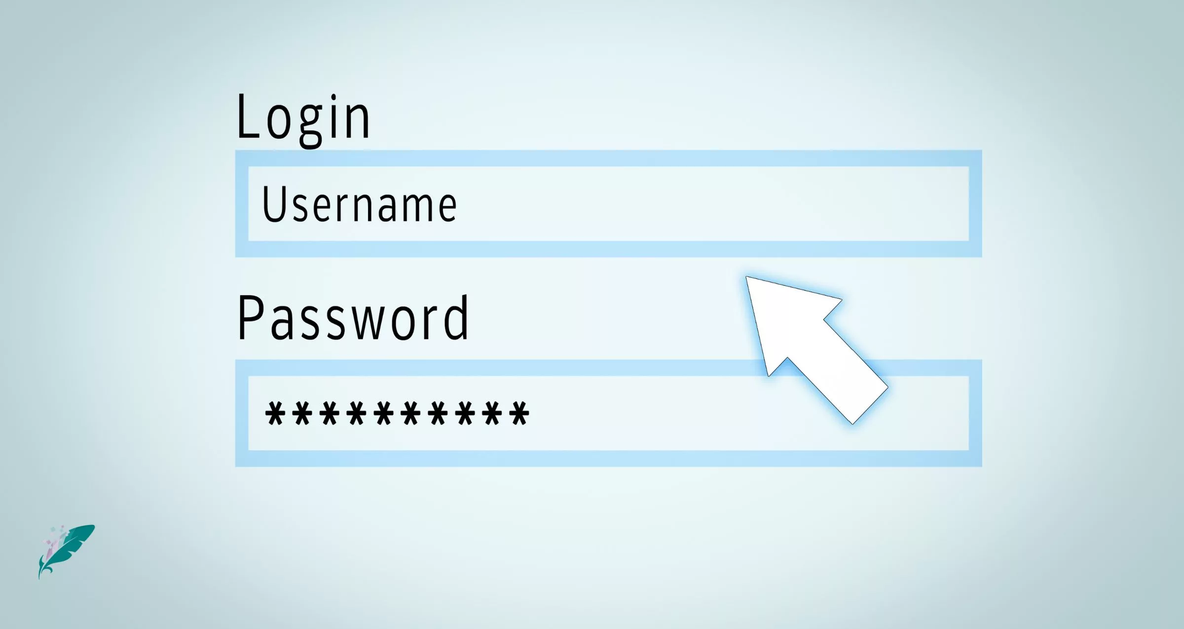 login screen